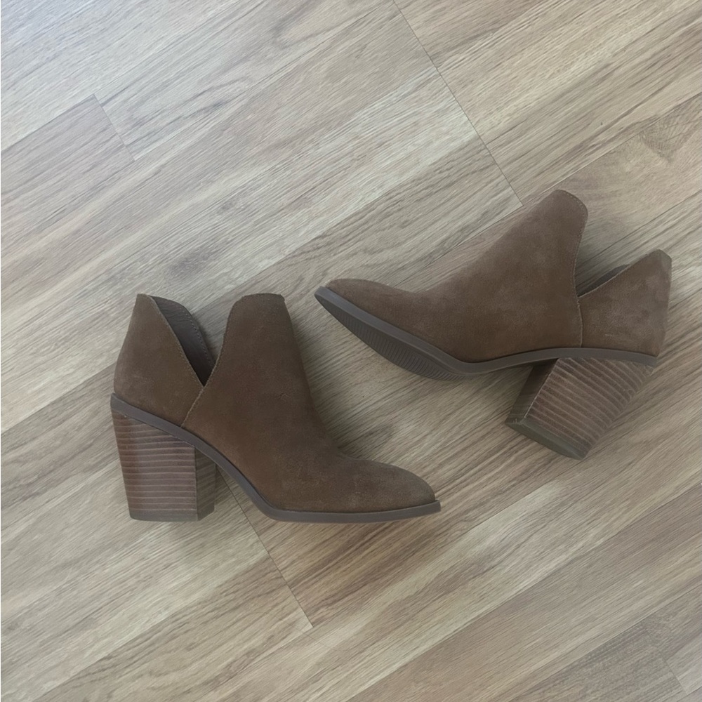 Steve Madden Booties Brown Sz 8